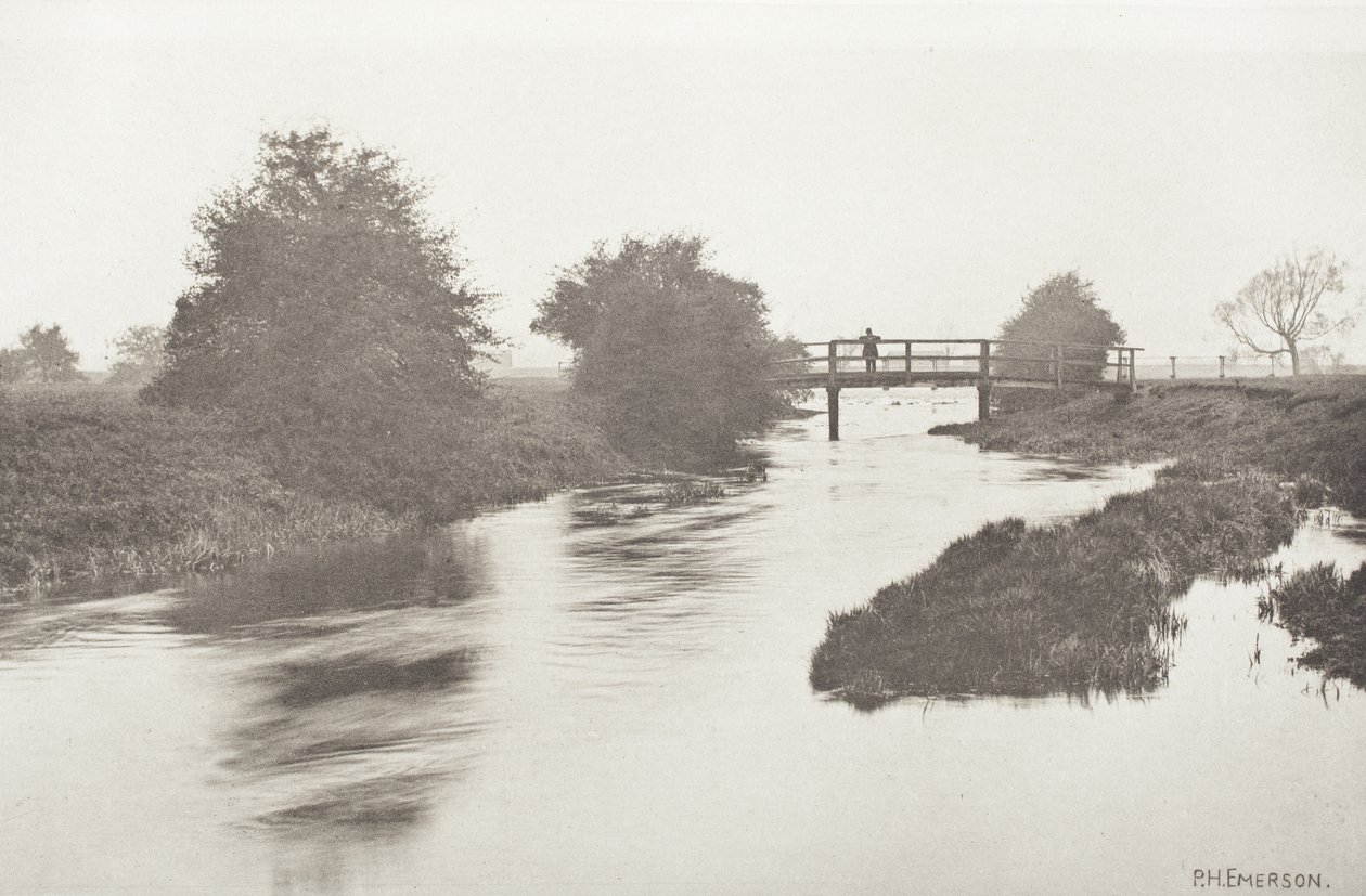 Passadiço perto de Tottenham de Peter Henry Emerson