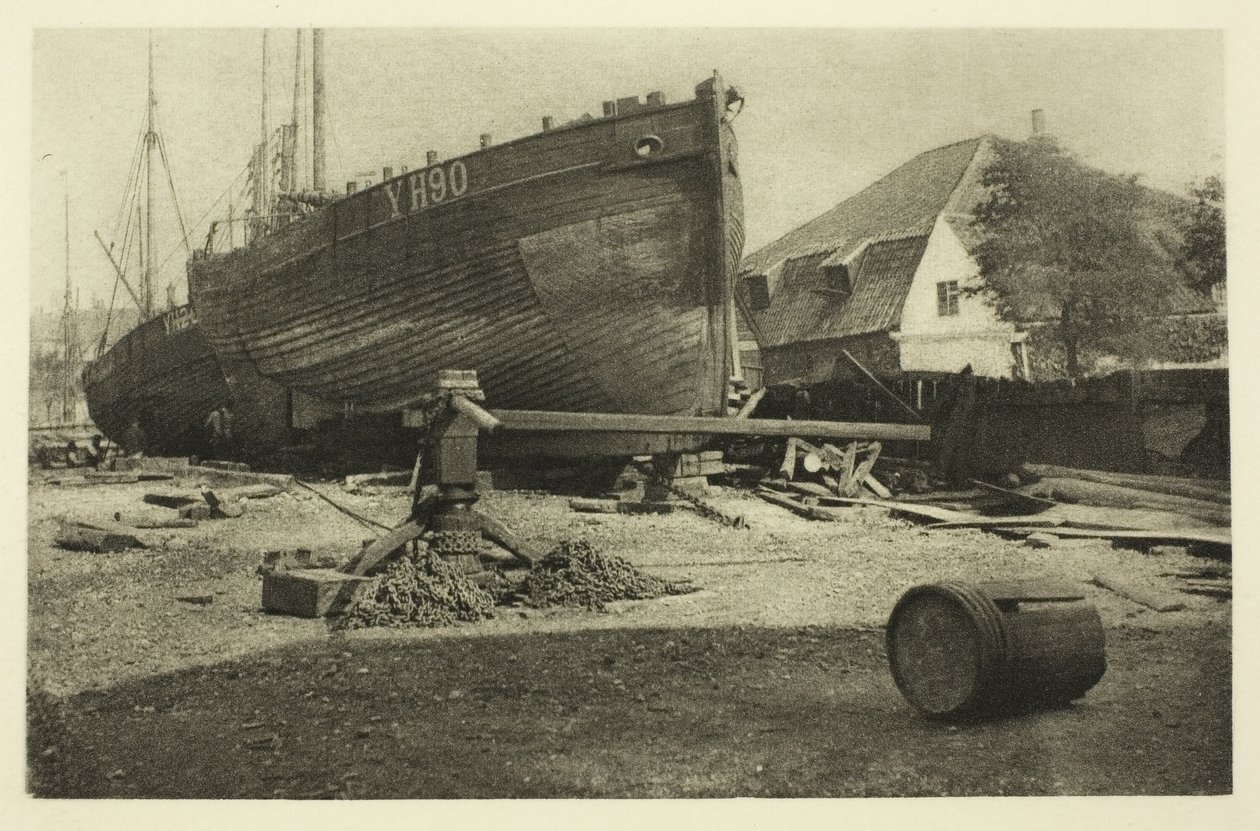 Preparando-se para a Pesca de Peter Henry Emerson