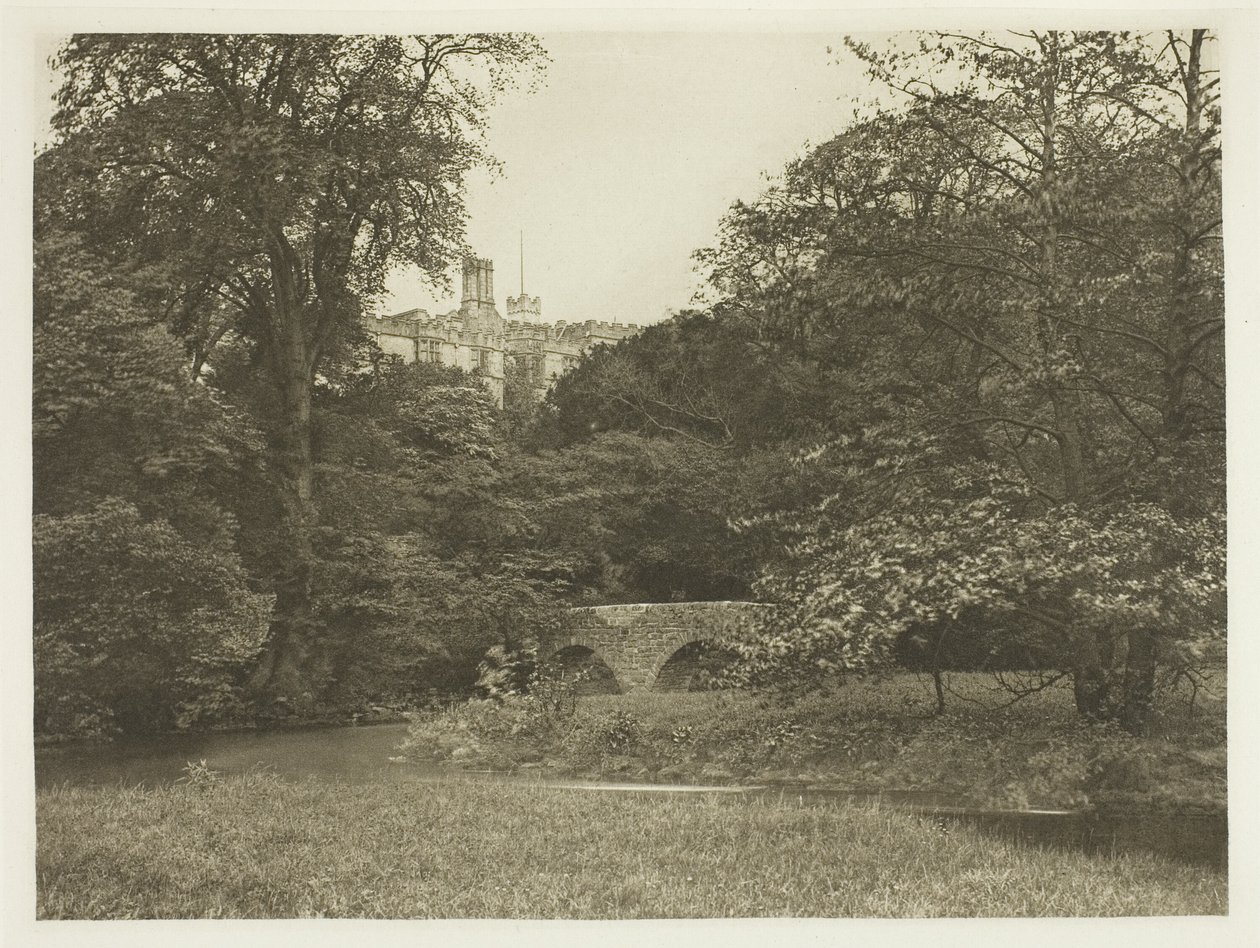 Ponte de Lady Dorothy, Haddon Hall de Peter Henry Emerson