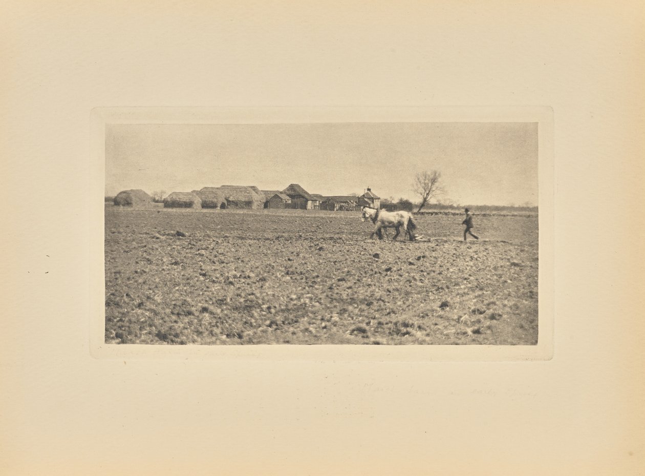 [Quinta do Pântano no início da primavera] de Peter Henry Emerson