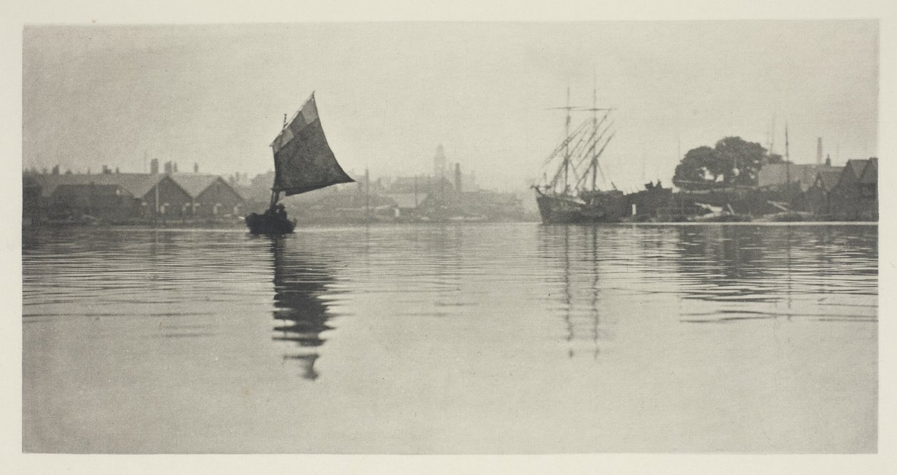 Na inundação de Peter Henry Emerson