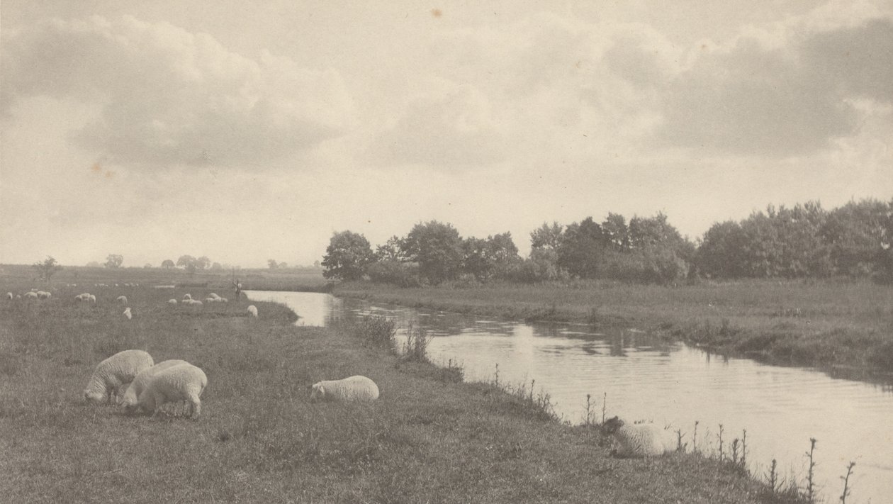 No rio Bure, 1886 (foto) de Peter Henry Emerson
