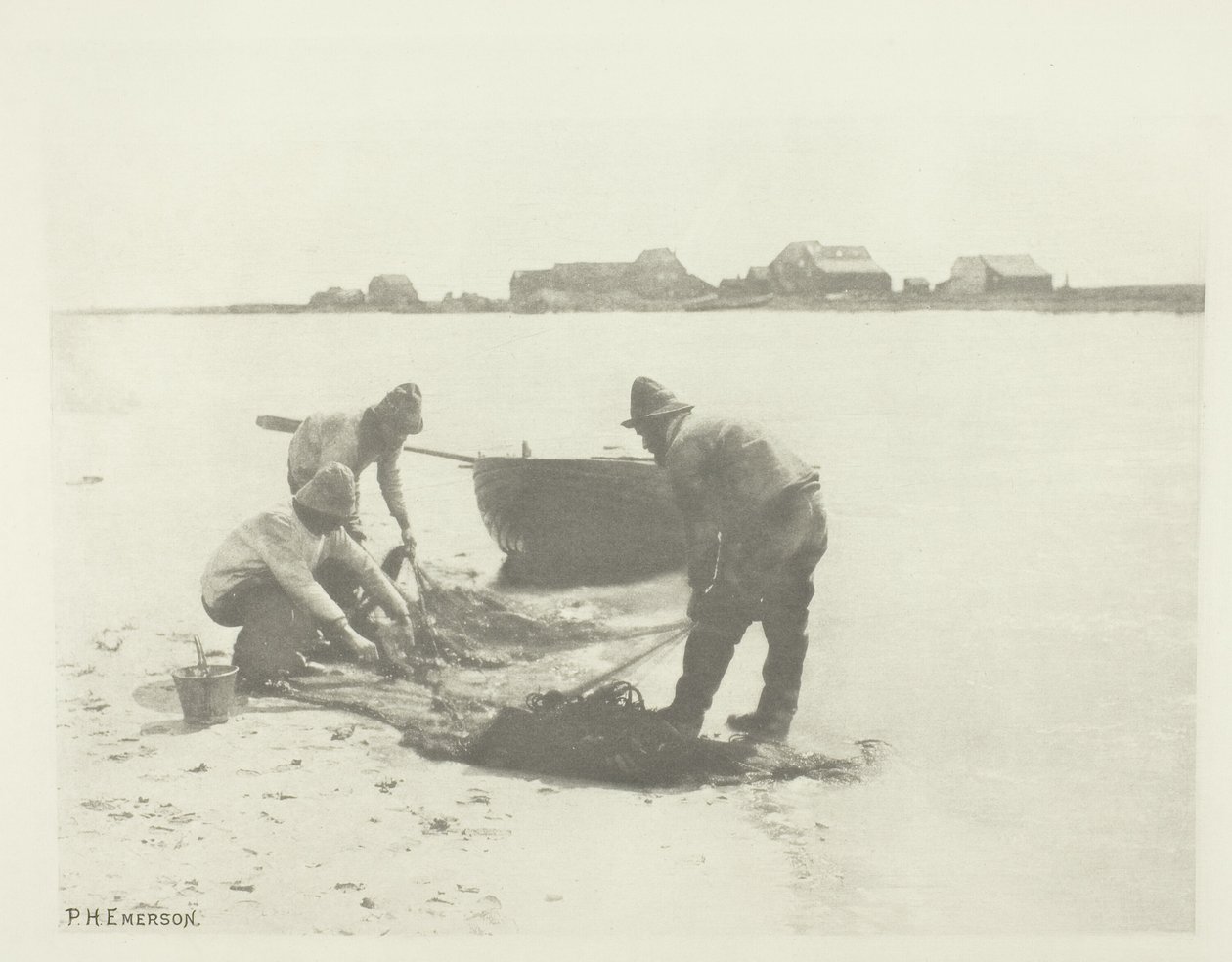 Fundição no Rio Blythe (Suffolk) de Peter Henry Emerson