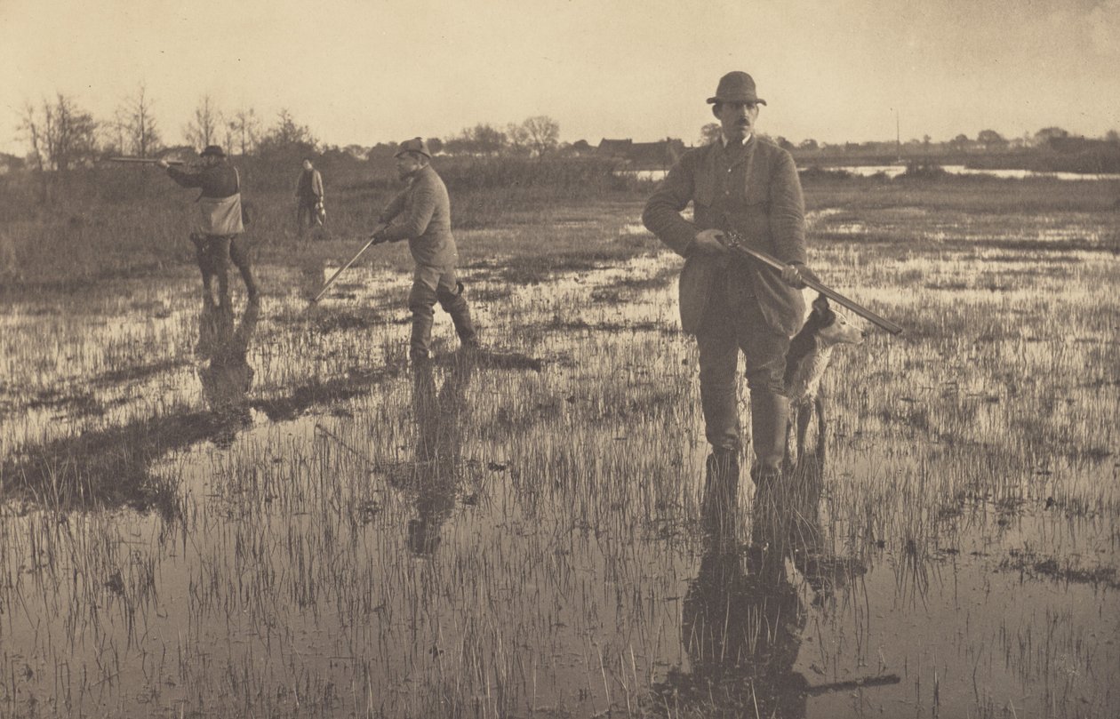 Caça à narceja de Peter Henry Emerson