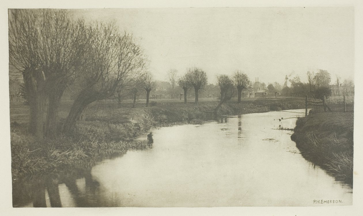 Stanstead a partir do Lea de Peter Henry Emerson