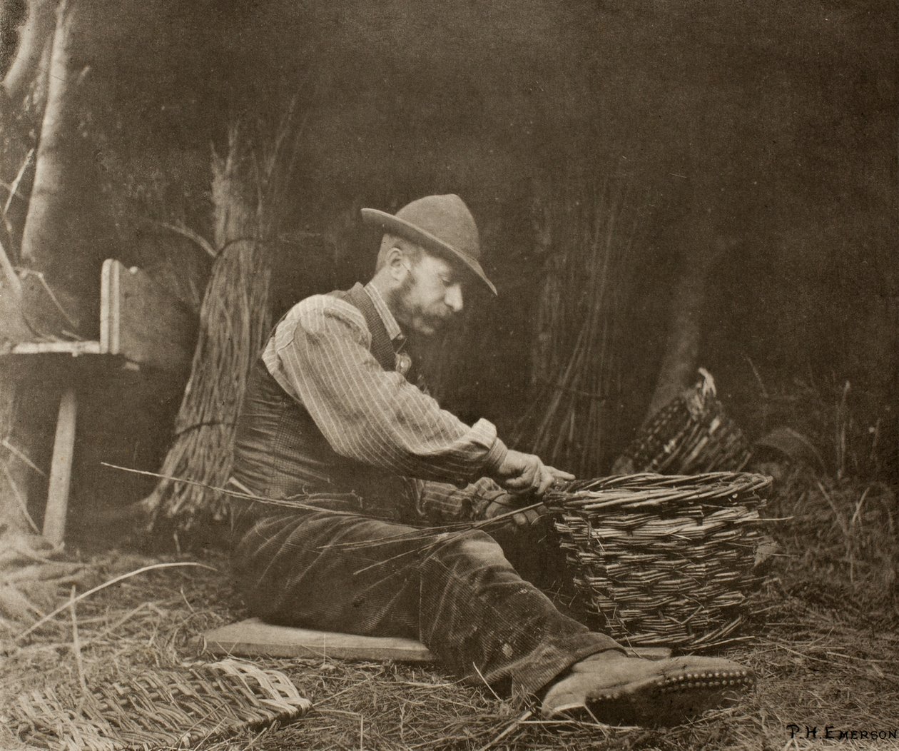 O Fazedor de Cestas de Peter Henry Emerson