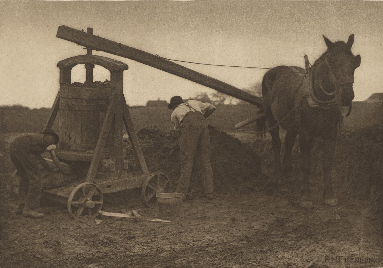 O moinho de argila (Norfolk) de Peter Henry Emerson