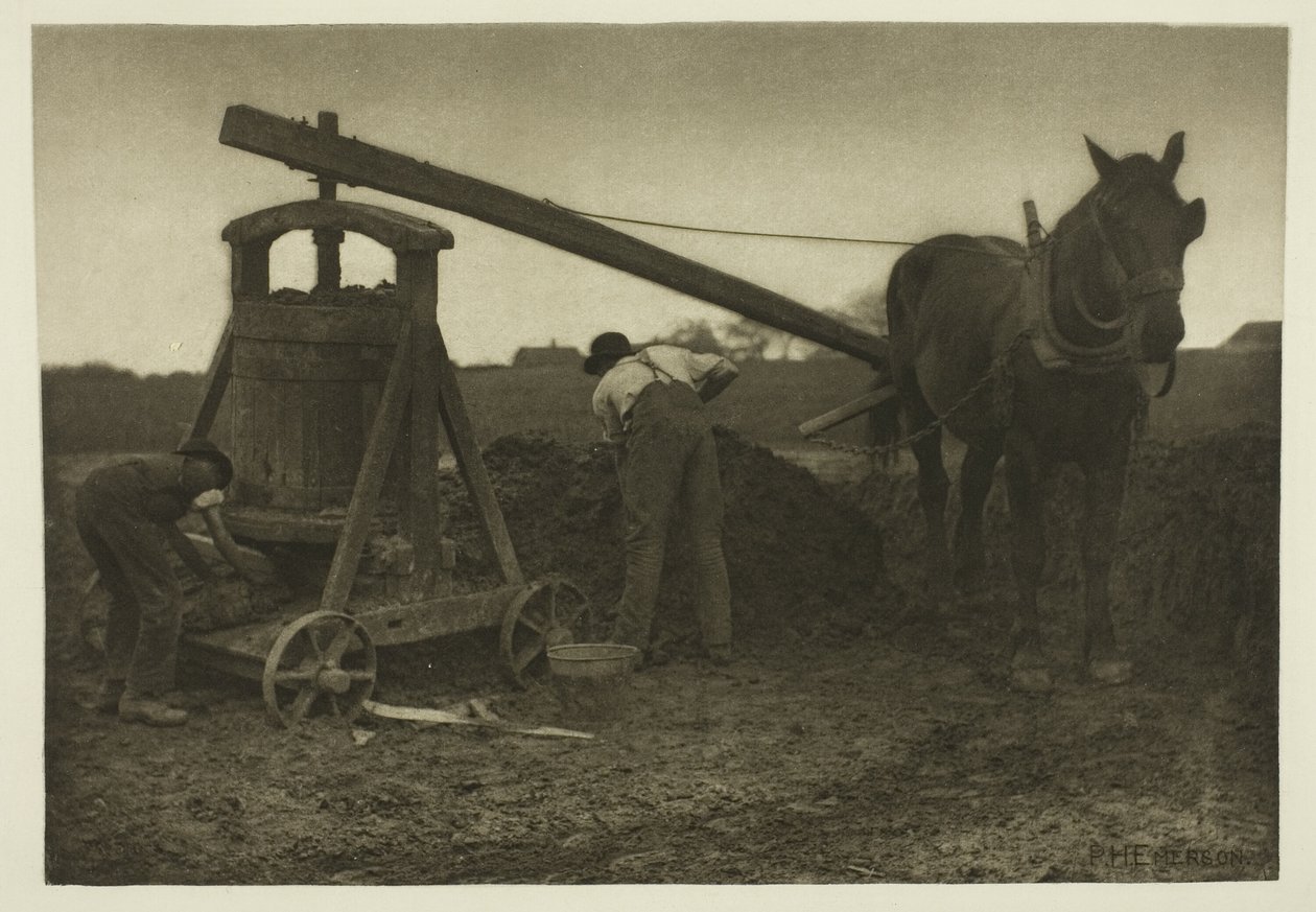 O Moinho de Argila (Norfolk) de Peter Henry Emerson