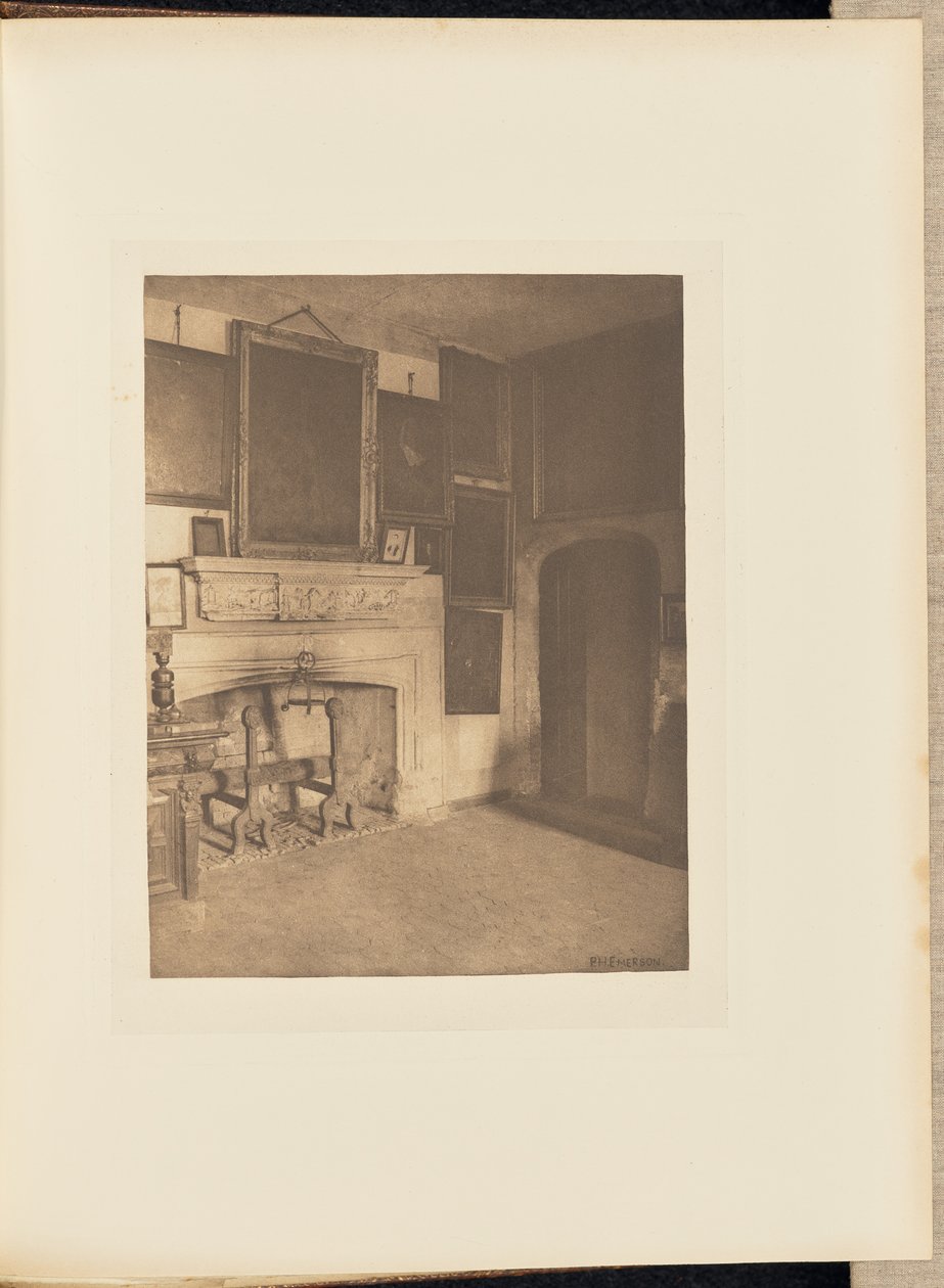 A Sala dos Conspiradores, Old Rye House de Peter Henry Emerson