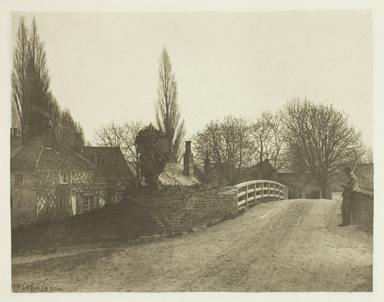 The Crown Inn, Borxbourne de Peter Henry Emerson