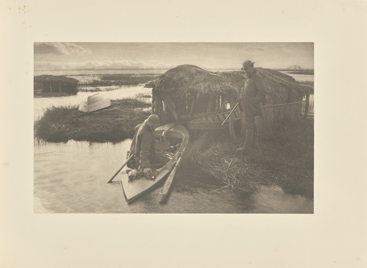 O regresso do caçador de aves de Peter Henry Emerson