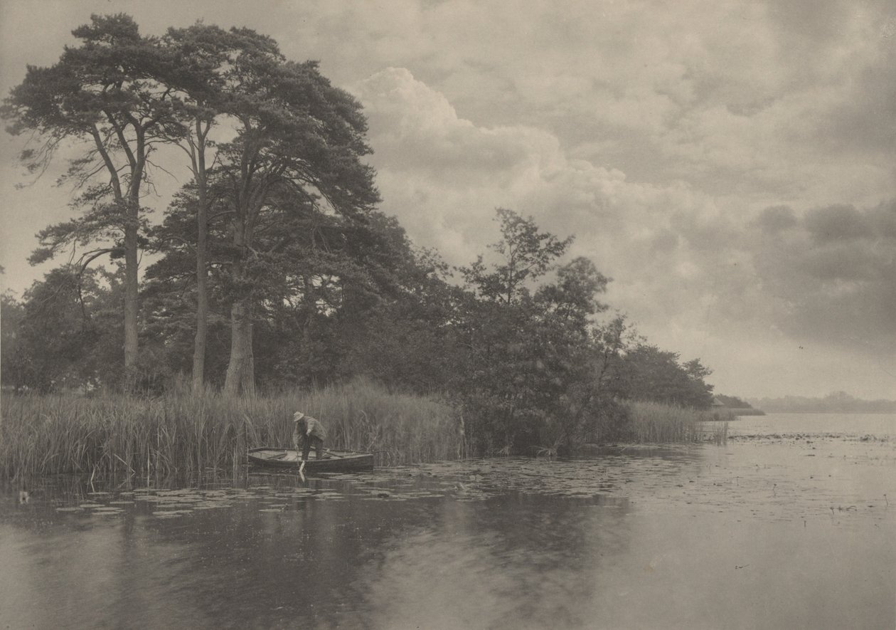 A assombração do Pike, 1887 (foto) de Peter Henry Emerson