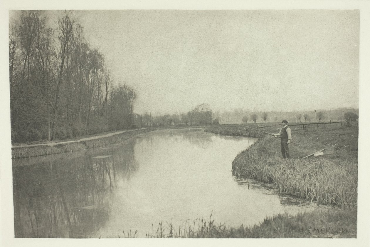The October Hole, perto de Hoddesdon de Peter Henry Emerson