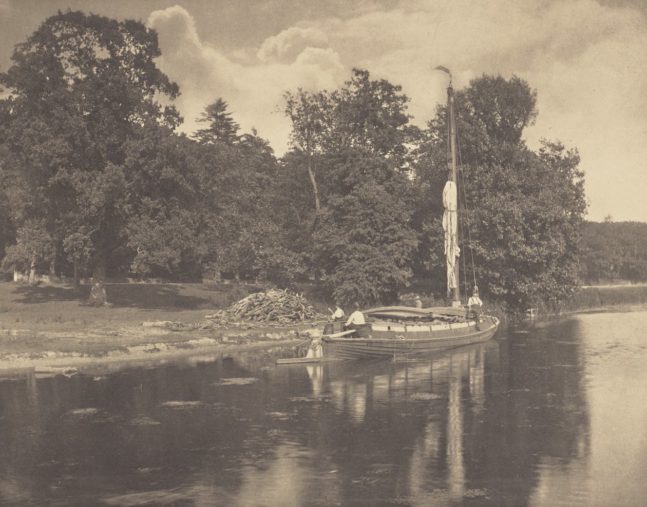O rio Bure em Coltishall de Peter Henry Emerson
