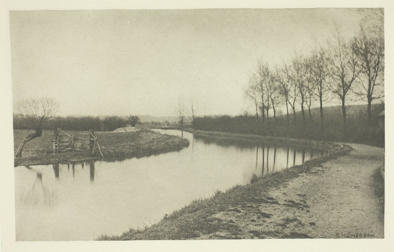 O rio Stort de Peter Henry Emerson