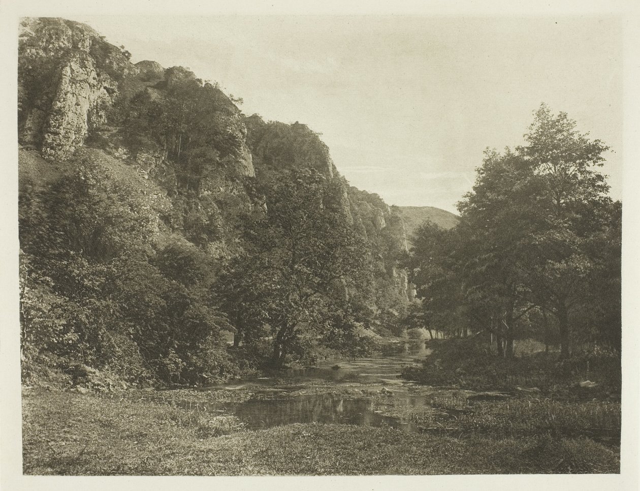Tissington Spires, Dove Dale de Peter Henry Emerson