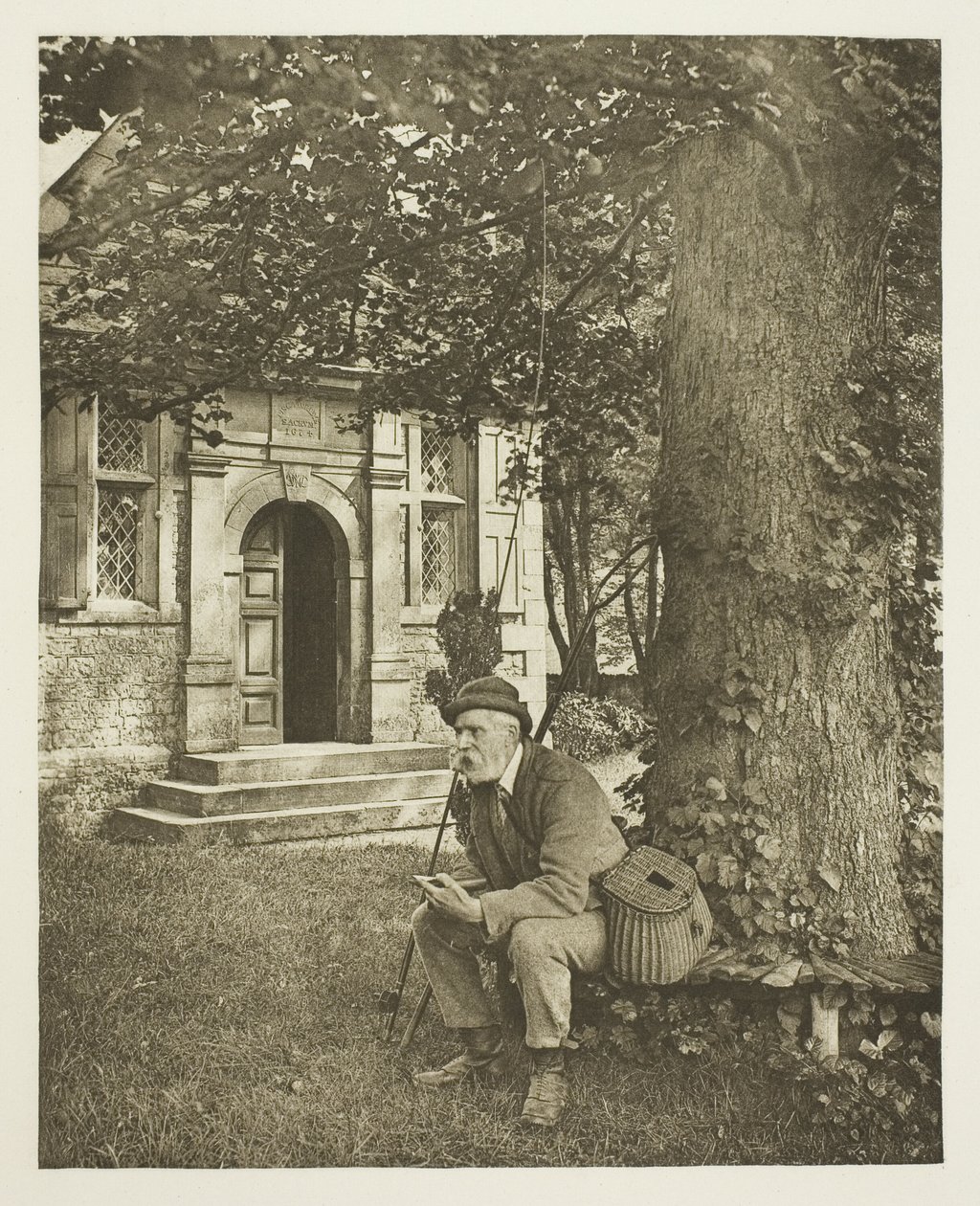 Casa de pesca de Walton e Cotton (A porta de entrada) de Peter Henry Emerson