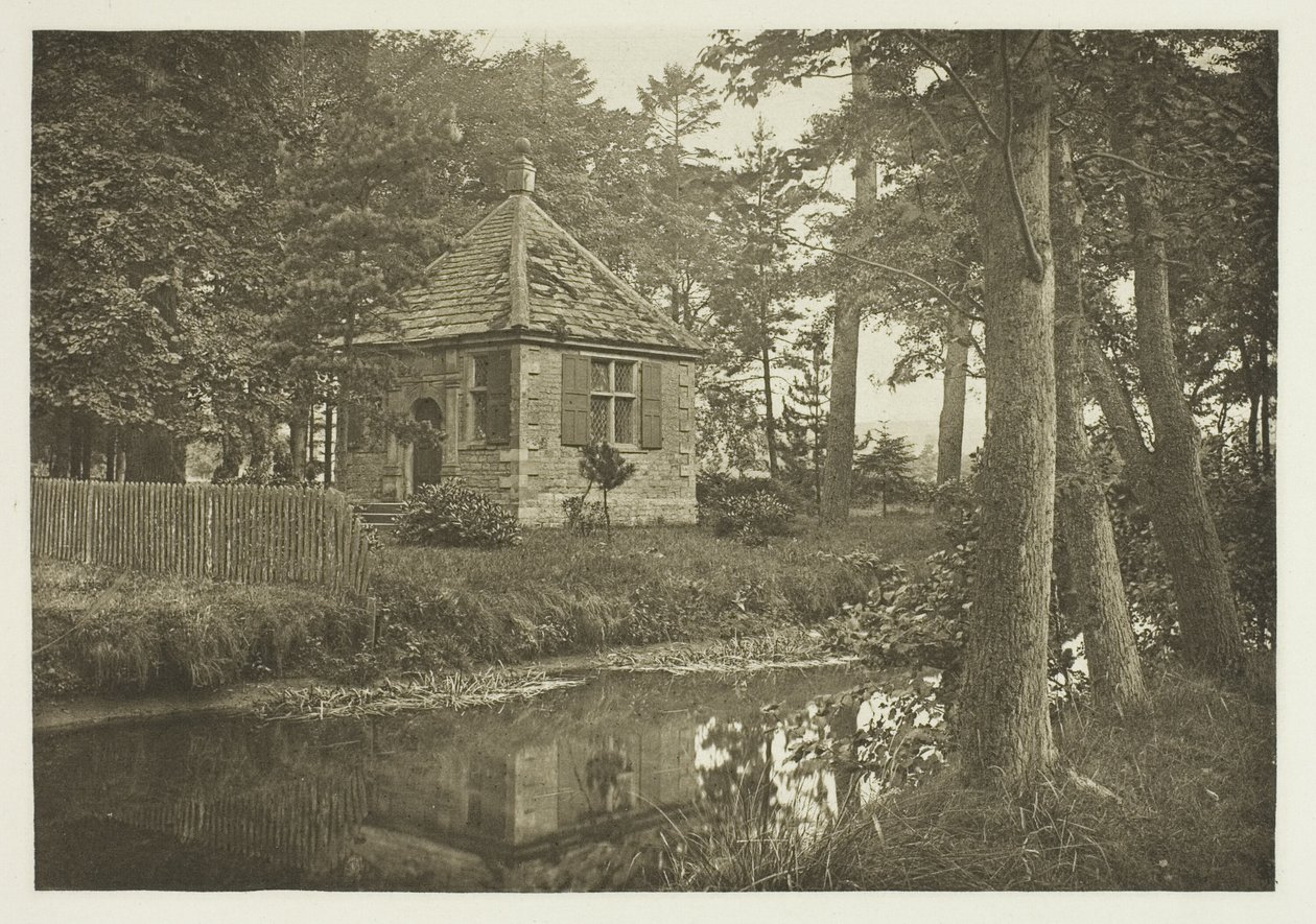 Casa de pesca de Walton e Cotton, Beresford Dale de Peter Henry Emerson