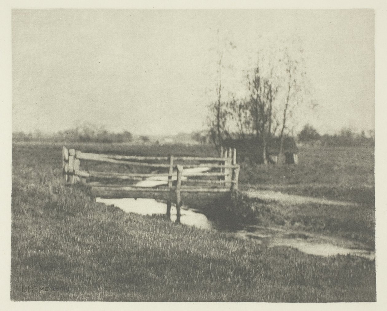 Onde ventos o dique (Norfolk) de Peter Henry Emerson