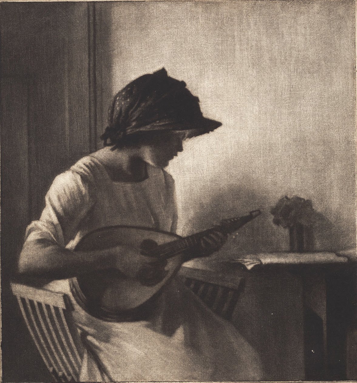 O tocador de bandolim de Peter Vilhelm Ilsted