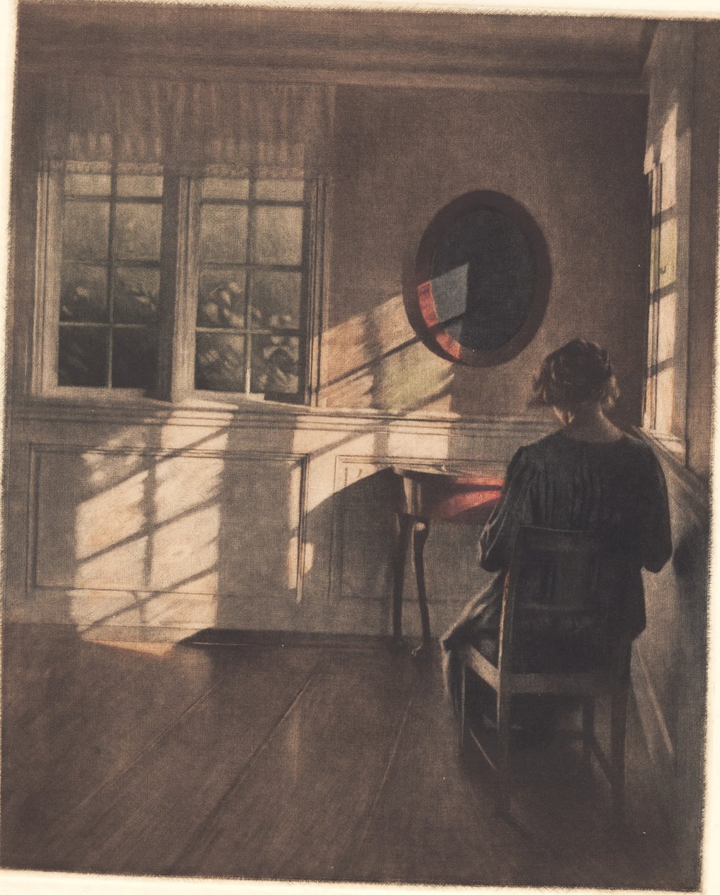 brilho do sol de Peter Vilhelm Ilsted