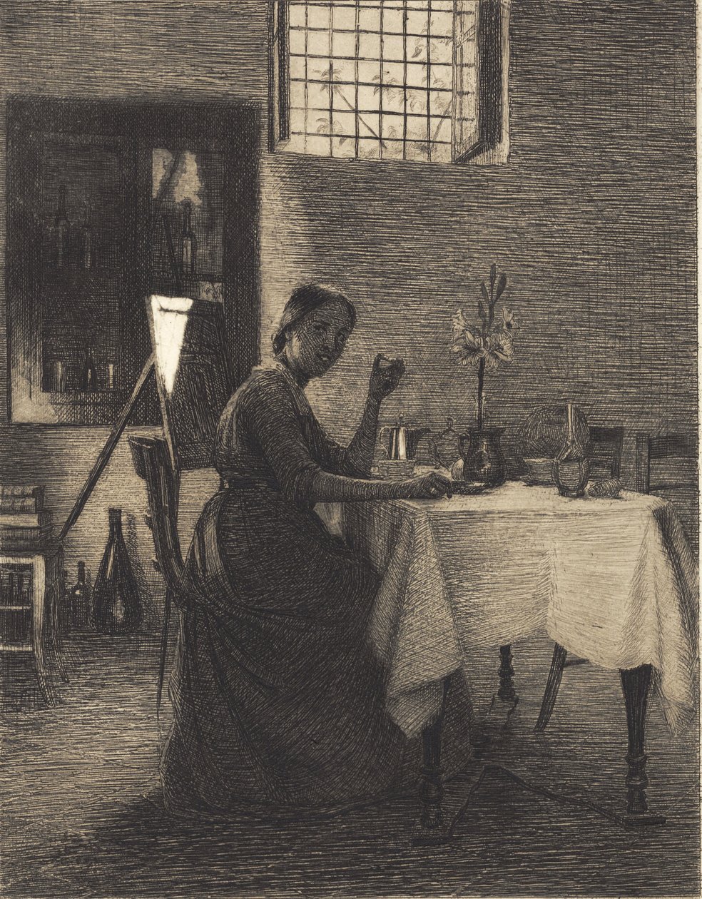 No café da manhã de Peter Vilhelm Ilsted