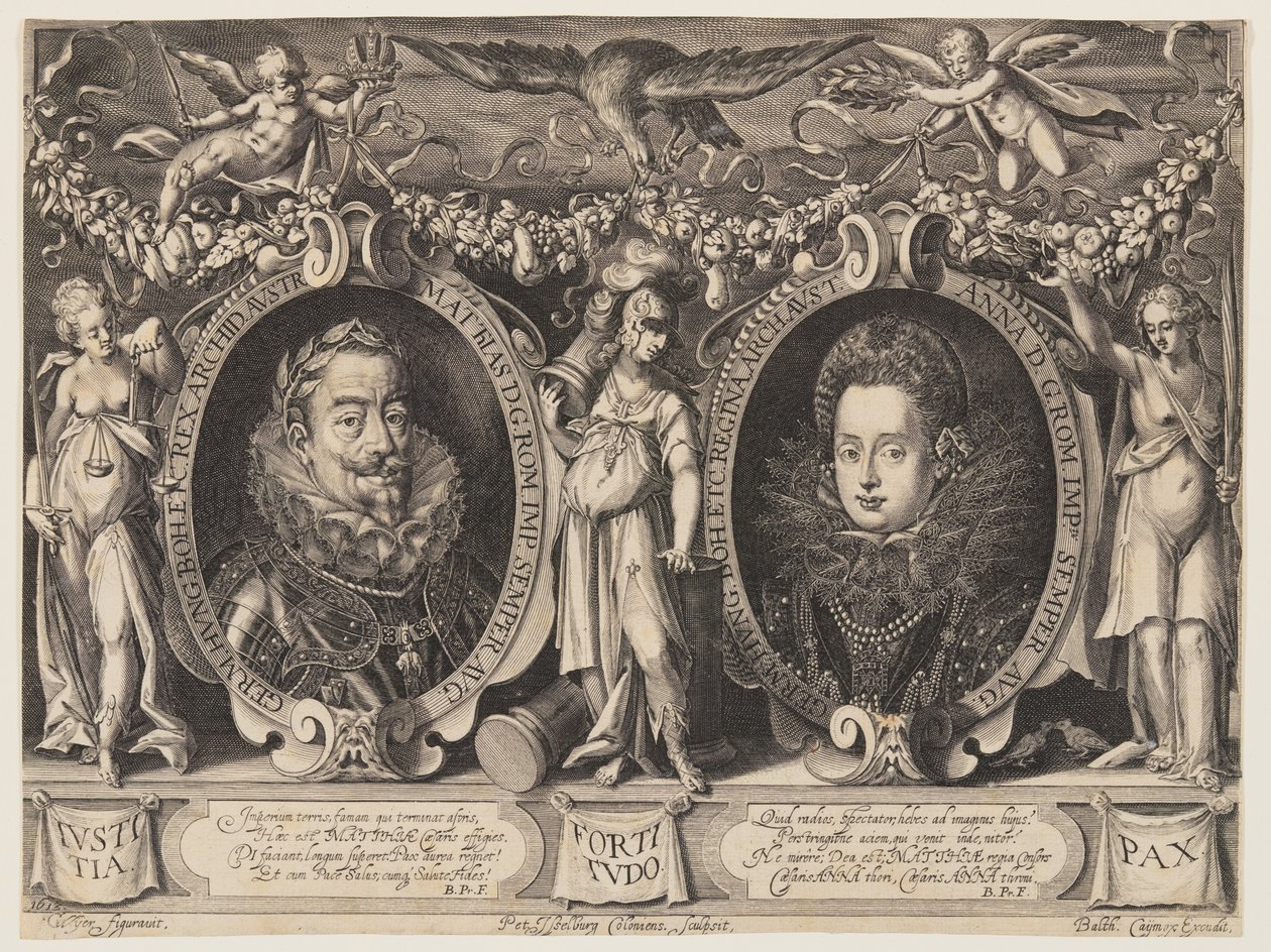 Imperador Matias e Imperatriz Ana de Peter Isselburg