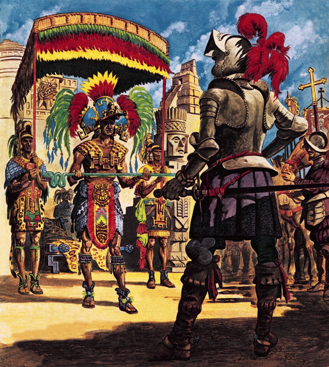 Hernando Cortes, conquistador da ensolarada Espanha de Peter Jackson