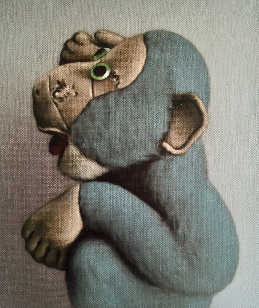 Macaco Azul Macio, 2006 de Peter Jones