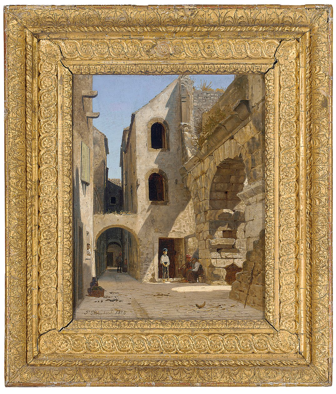 Nas Ruínas do Palazzo Dioclesiano, Spelato de Peter Kornbeck