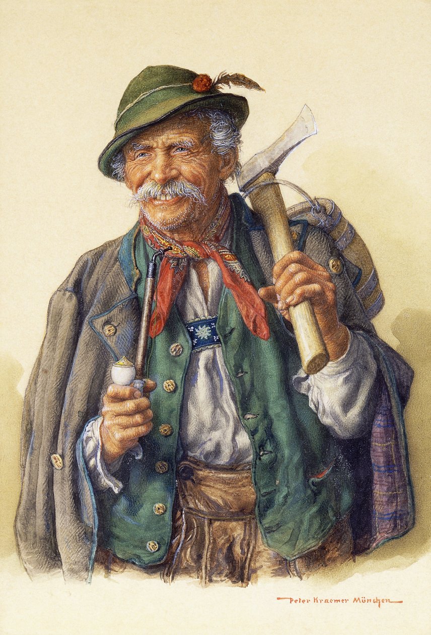 Lenhadores, alpinistas e caçadores, de Peter Kraemer