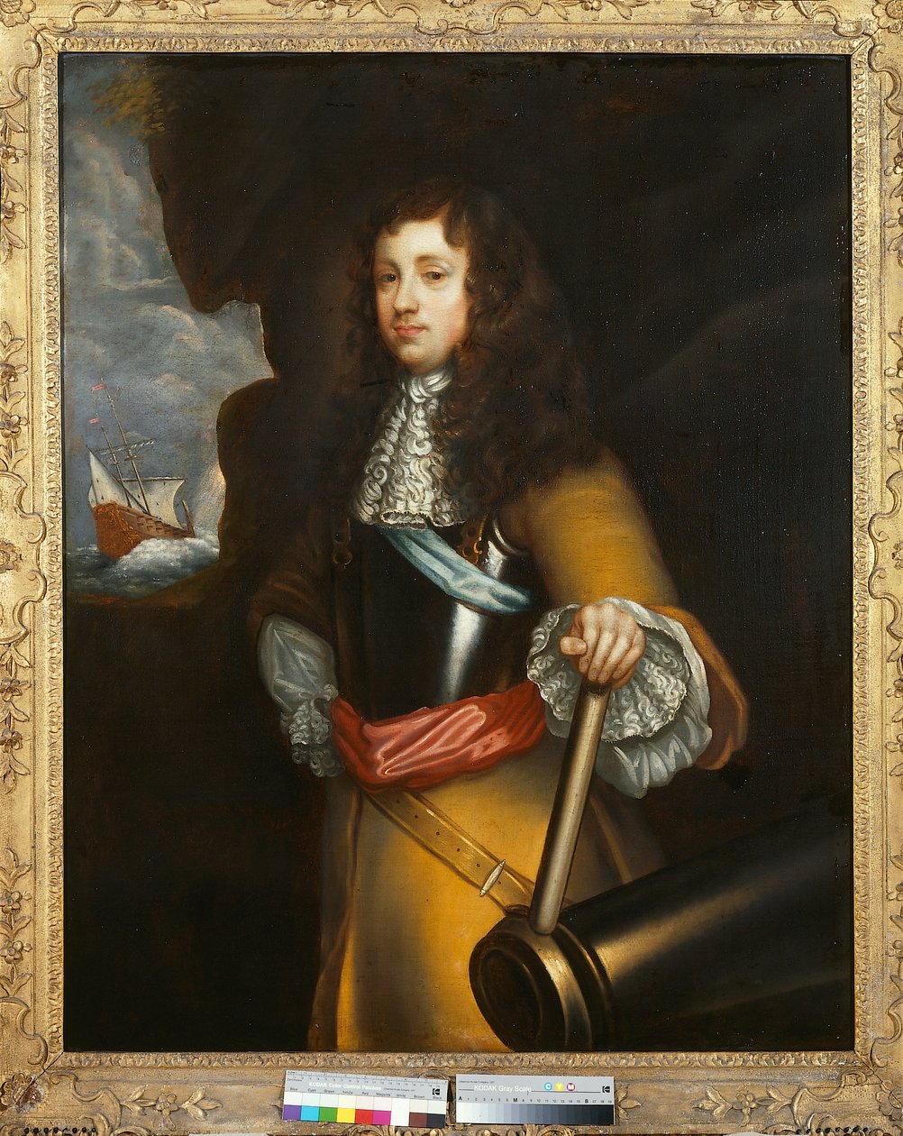 Edward Montagu, Primeiro Conde de Sandwich, c, 1659-65 de Peter Lely