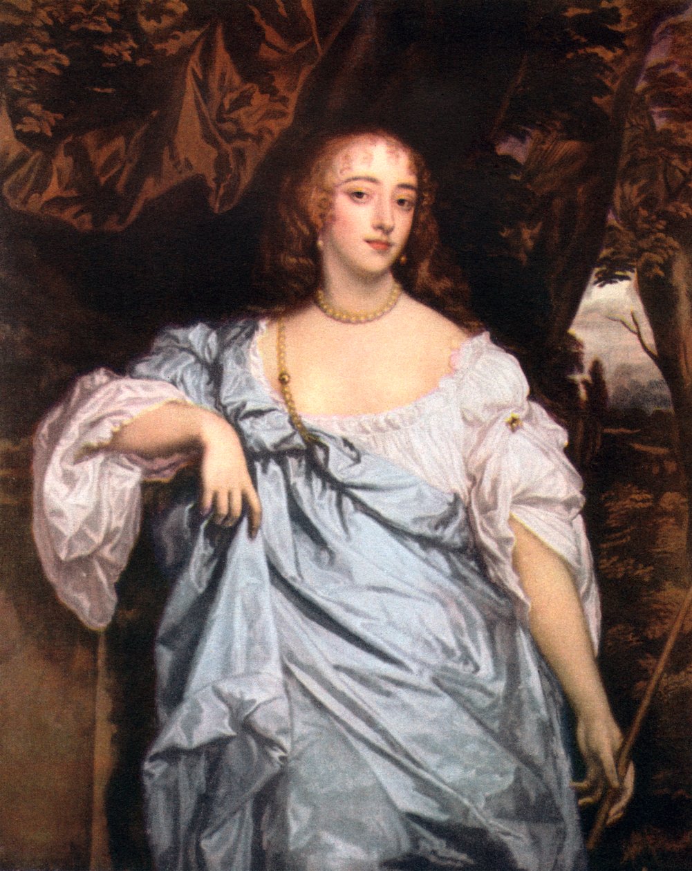 Elizabeth Bagot, condessa de Falmouth, c1670s. de Peter Lely
