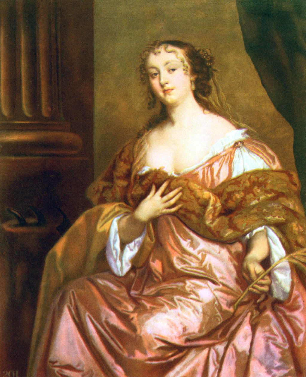 Elizabeth Hamilton, condessa de Gramont, c1660s. de Peter Lely