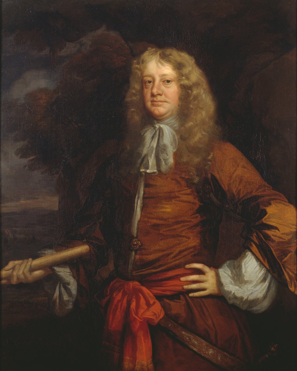 Bandeirantes de Lowestoft: Almirante Sir George Ayscue (ativo em 1646-1671) de Peter Lely