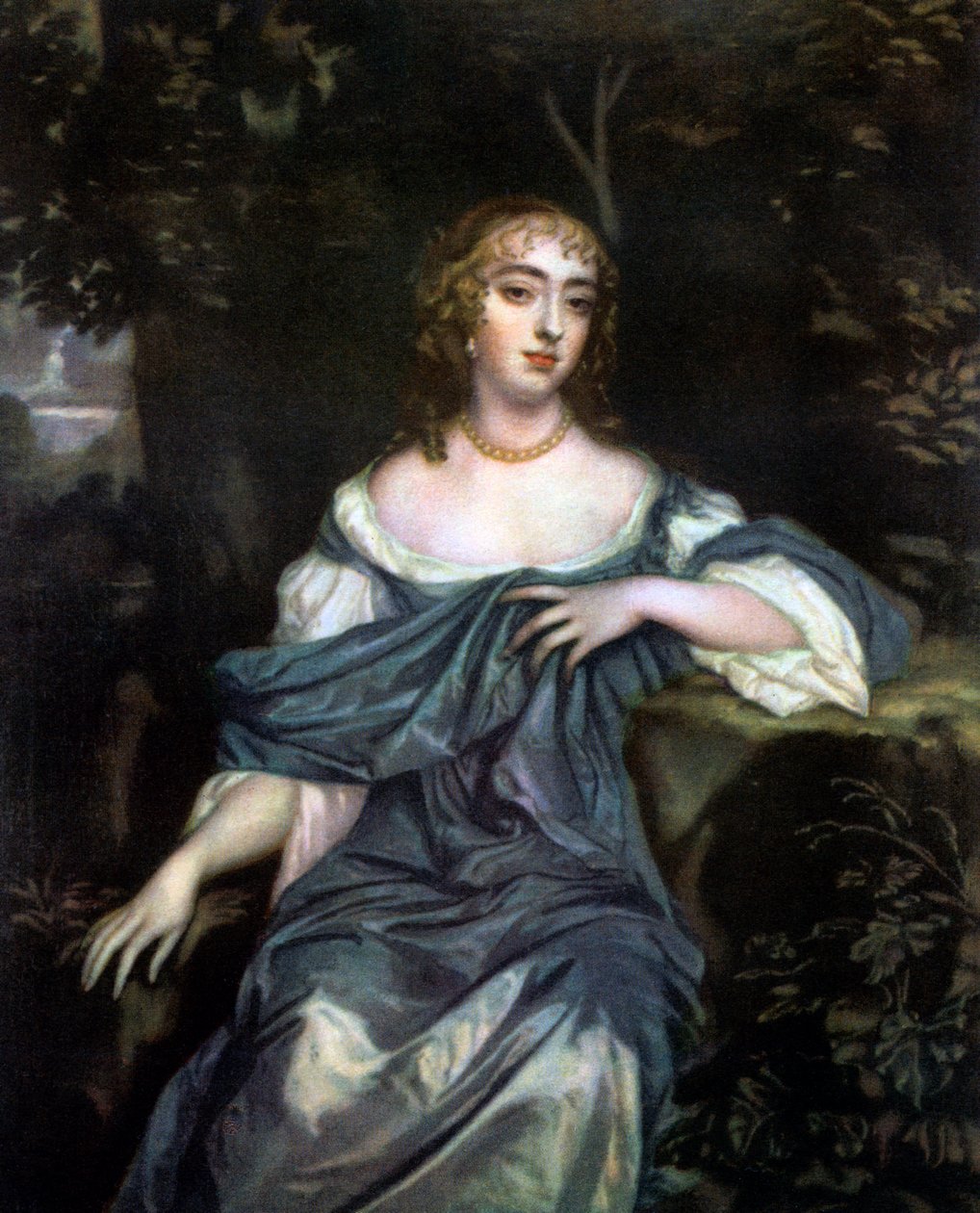 Frances Brooke, Lady Whitmore, final do século XVII. de Peter Lely