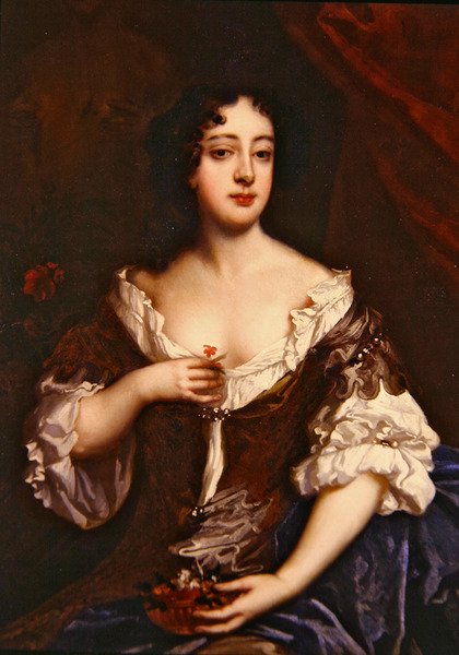 Retrato de uma Senhora (óleo sobre tela) de Peter Lely