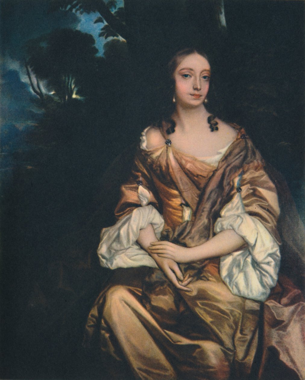 Retrato de uma senhora, c.1660, 1948. de Peter Lely