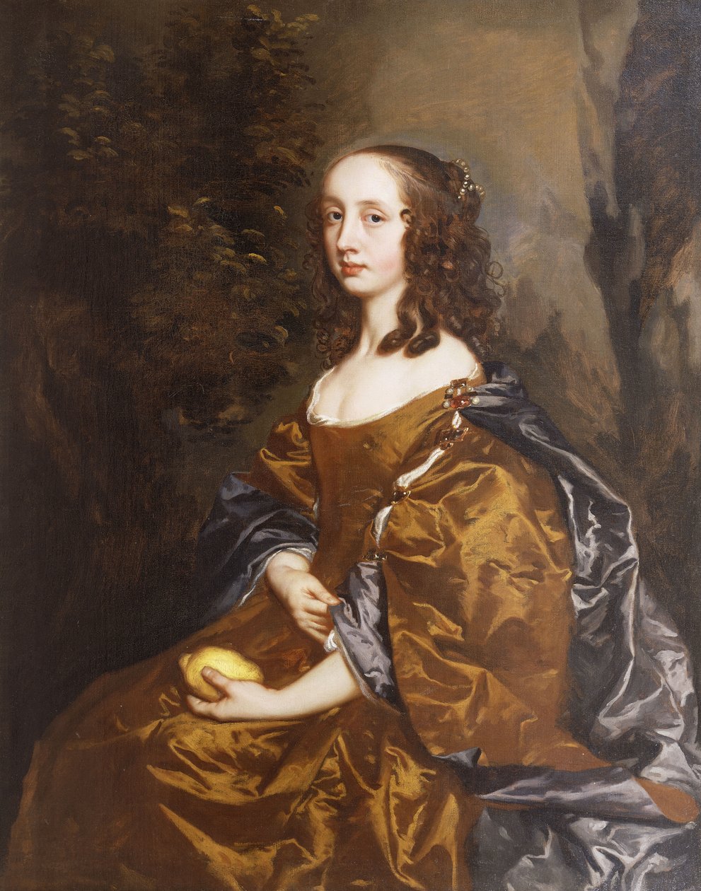 Retrato de uma senhora, possivelmente Elizabeth Wharton de Peter Lely