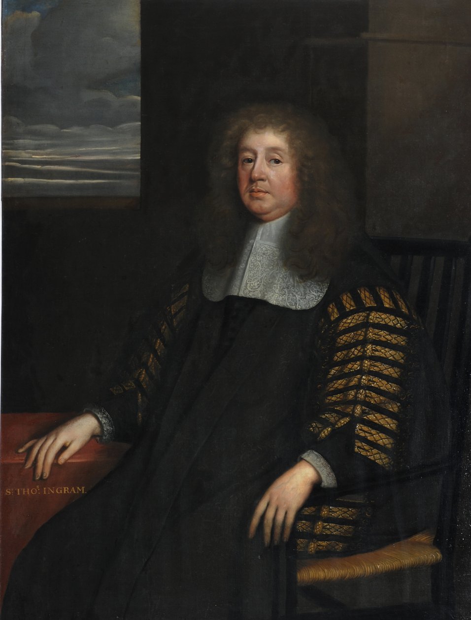 Sir Thomas Ingram, Chanceler do Ducado de Lancaster (óleo sobre tela) de Peter Lely
