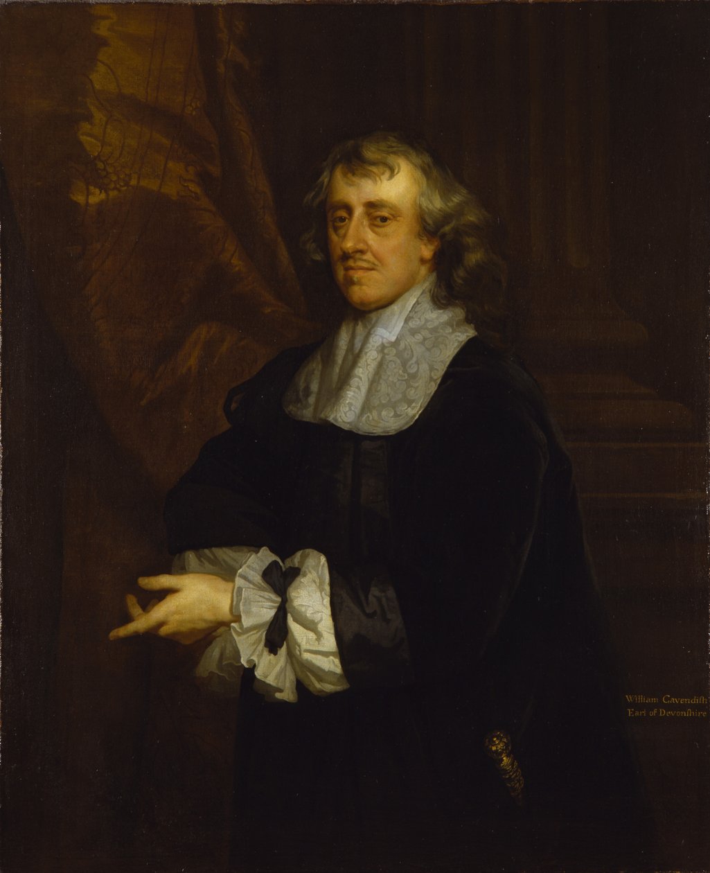 William Cavendish, 3º Conde de Devonshire (óleo sobre tela) de Peter Lely