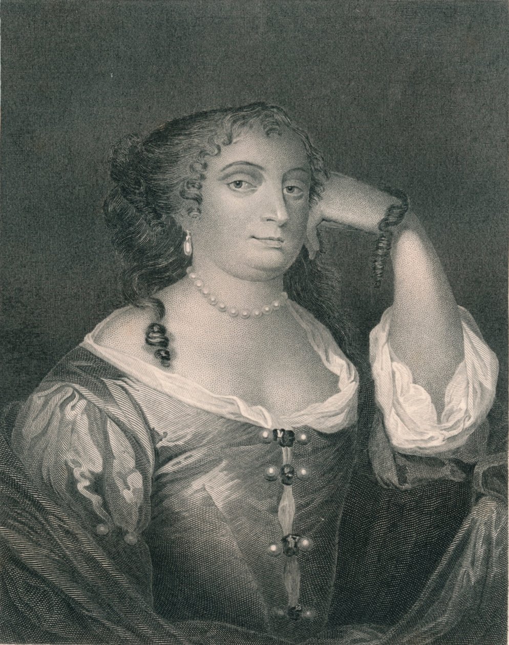 Anne Hyde, Duquesa de York, início do século XIX. de Peter Lightfoot