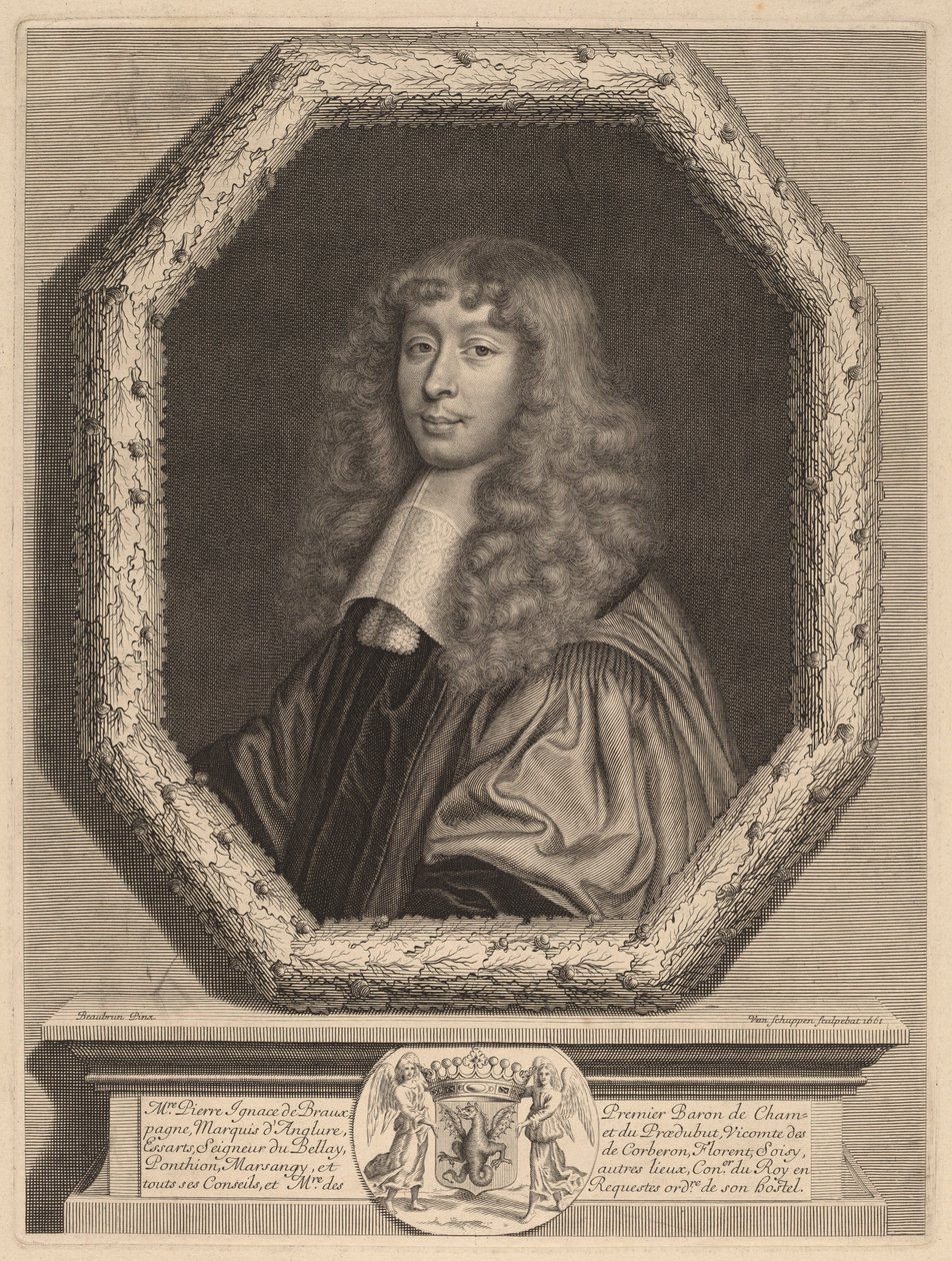 Pedro Inácio de Braux de Peter Ludwig van Schuppen after Henri Beaubrun