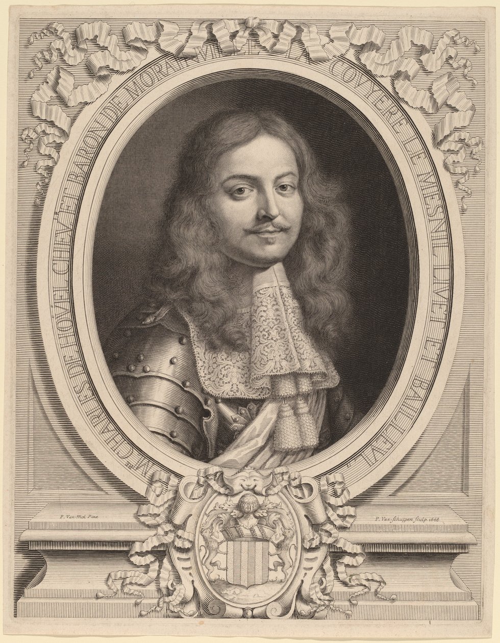 Charles de Houel de Morainville de Peter Ludwig van Schuppen after Pieter