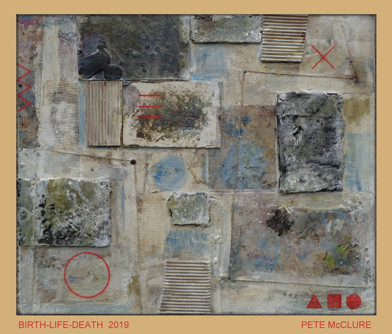 NASCIMENTO-VIDA-MORTE. 2019 de Peter McClure