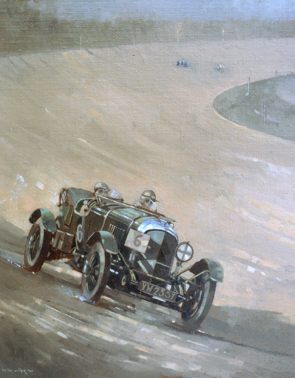 Corrida 24 horas em Brooklands de Peter Miller