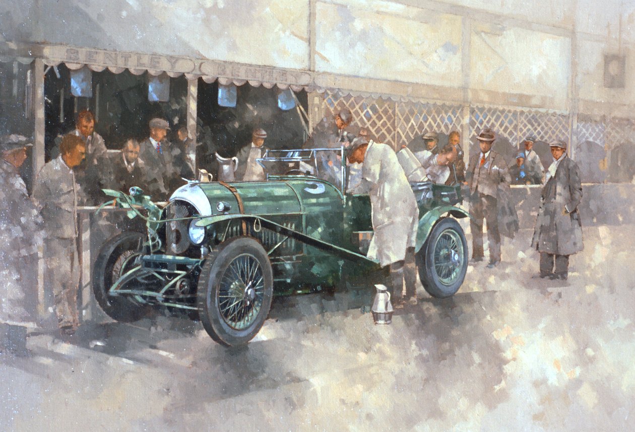 Bentley Old No.7 (óleo sobre tela) de Peter Miller