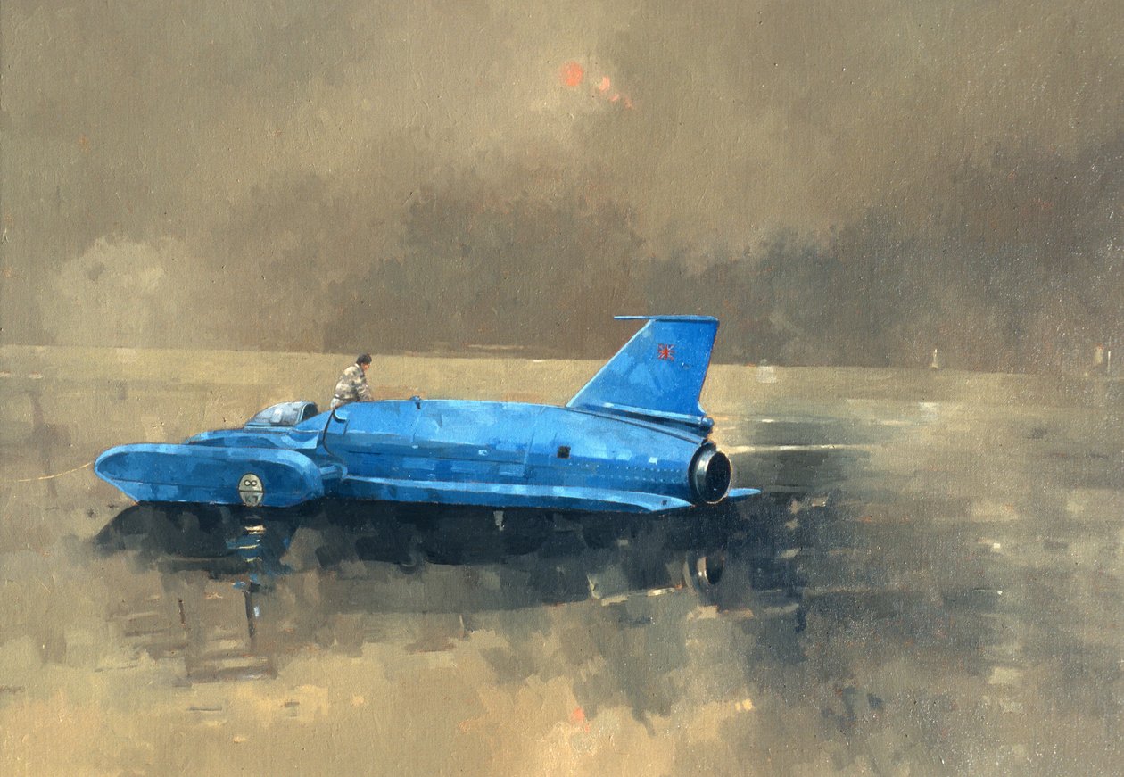 Madrugada em Coniston (óleo sobre tela) de Peter Miller