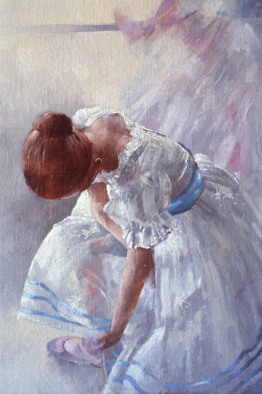 Sheila Against a Window (óleo sobre tela) de Peter Miller