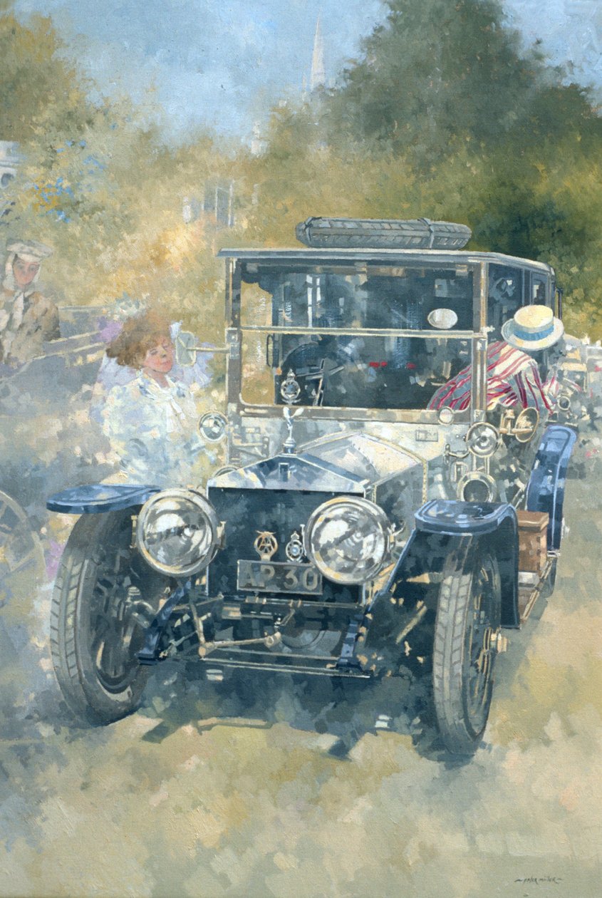 Dias de verão (óleo sobre tela) de Peter Miller